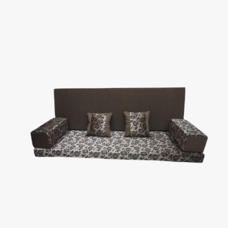 ARABIC SOFA BROWN LEAF